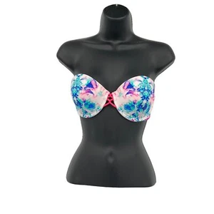 Costume da bagno donna Victoria's Secret bikini top reggicalze 34D ferretto spiaggia nuoto - Foto 1 di 7