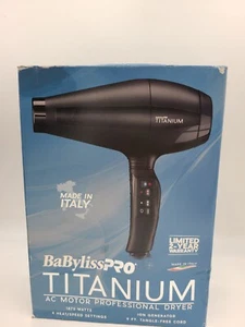 Secador con motor de CA italiano BaBylissPROTitanium 1875 vatios SBS-345354 - Imagen 1 de 5