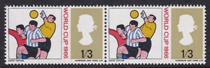SG695 1/3 'Darned Stocking' Flaw (left stamp) MNH Spec W91c (R 19/2) - Picture 1 of 1