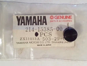 NOS YAMAHA RT100 DT1 MX125 RS100 CRANKSHAFT BLIND PLUG 214-15385-00 NEW OEM - Picture 1 of 1