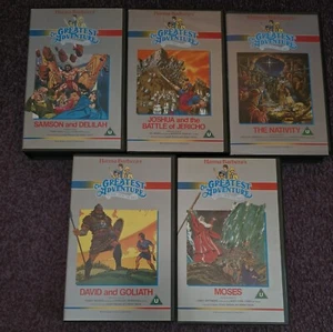 Hanna Barbera The Greatest Adventures Vhs Set Rare - Picture 1 of 7