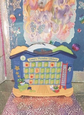 Vtg.🦄Leap Frog /Leap's Phonics Library Learning & Activities Musical '2003 Toy! - Image 1 of 4