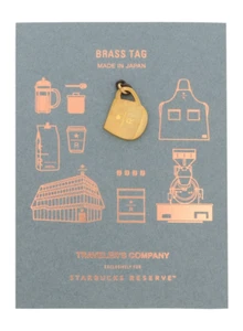TRAVELER'S notebook Starbucks Reserve Roastery Tokyo Brass Tag Mug - Picture 1 of 7