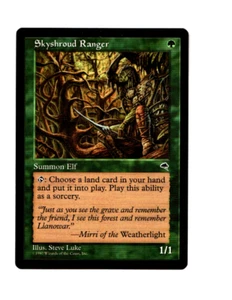 MTG Skyshroud Ranger quasi nuovo - Tempest Magic the Gathering ~ spedizione gratuita ~ - Foto 1 di 2
