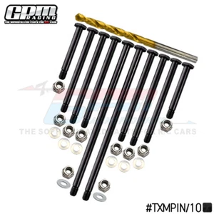 GPM Mid Carbon Steel Suspension Arm Pin for TRAXXAS 1/5 X-maxx 6S/8S XRT - Picture 1 of 7