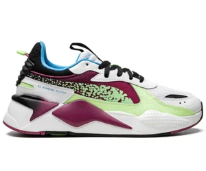 Tenis para correr PUMA RS-X Blaster para hombre blancos granates talla 11,5 386903-02 - Imagen 1 de 17