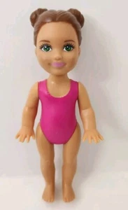 Toddler Barbie Doll Kelly Chelsea Baby Sister Brunette Pigtails Buns Hair - Picture 1 of 3