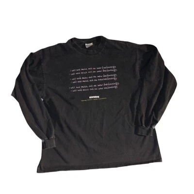 Vintage 90s Inacom Promo Long Sleeve Shirt Technology Size Large - Image 1 of 4