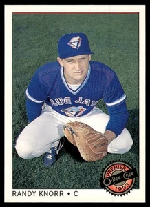 1993 O-Pee-Chee Premier Randy Knorr Toronto Blue Jays #25 - Picture 1 of 2