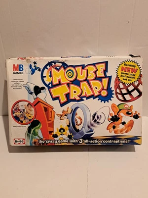 MB Games 2004 Mouse Trap boardgame Complete except blue player piece - Image 1 of 4
