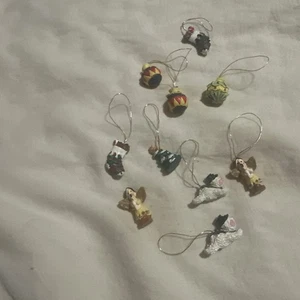 10 Pc Mini Christmas Ornaments for Mini Tree Decorations Small Christmas Orna... - Picture 1 of 2