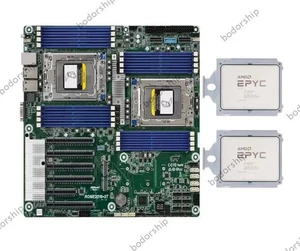 AsRock Rack ROME2D16-2T Server Mainboard mit 2xAMD EPYC 7713 CPU SP3 2,0GHz - Bild 1 von 3