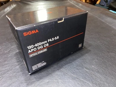 Sigma DG 120-400mm f/4.5-5.6 APO HSM DG D OS Lens For Nikon - Image 1 of 4