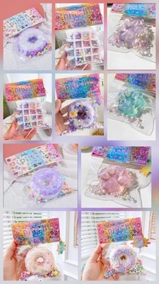 Squishy Paws, Donuts & Waffel mit Glitzer & Perlen- Stressabbau Spielzeug - Bild 1 von 4