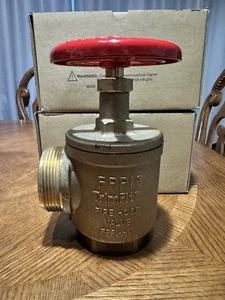FPPI Trim Fit Fire Hose Valve 2.5" Class 300 Brass HV LISTED 37WL 07-016-00  - Picture 1 of 3