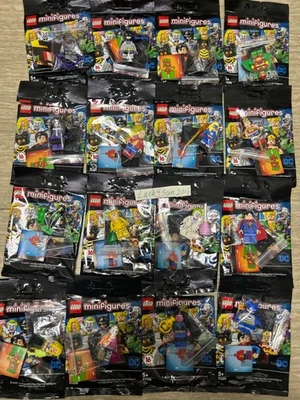 Complete Set of (16) Lego DC Comics Minifigures 71026  Open - Image 1 of 3