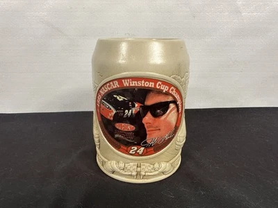 Taza de campeonato Jeff Gordon Nascar Winston Cup #24 1995 cerámica cerveza piedra 18 oz Foto 1 de 4