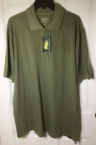 Camisa Polo Woolrich Para Hombre Talla Grande Verde Algodón Woolrich Woolen Mills - Imagen 1 de 10