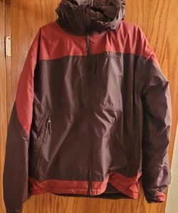 NWOT Solstice Outdoor Jacket Winter Waterproof Mens 2XL Brown Nylon Hooded Lined - Picture 1 of 20