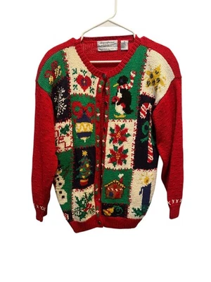 Suéter navideño vintage talla pequeña #123 Foto 1 de 4