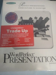Wordperfect Presentations 2.0 for windows **NEW** FACTORY SEALED - Picture 1 of 3
