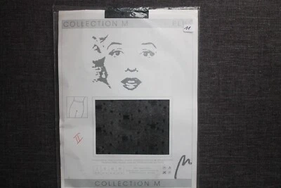 Collection M Feinstrumpfhose Gr. 40-42 schwarz Tupfen 15 den Neu OVP - Bild 1 von 3