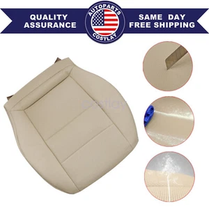 2008 - 2014 fits Mercedes Benz C250 C300 C350 Driver Bottom Seat Cover Ivory - Picture 1 of 11