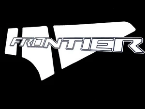 Bedside decals for Nissan Frontier 2022-25 MATTE WHITE VINYL - Picture 1 of 1
