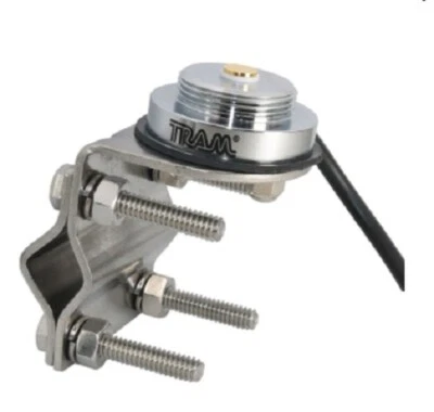 Mirror Antenna Mount NMO Double Groove 17' Coax Cable PL259 Mobile Radio 1248 - Image 1 of 3