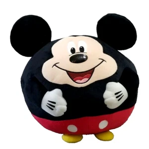 Disney Mickey Mouse Plush Toy 13" Round Ball Shape 2013 Ballz TY - Picture 1 of 12