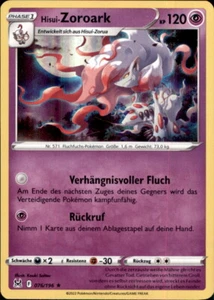 Pokemon 076/196 - Hisui-Zoroark - Holofoil Rare - SWSH11 Verlorener Ursprung - Bild 1 von 1