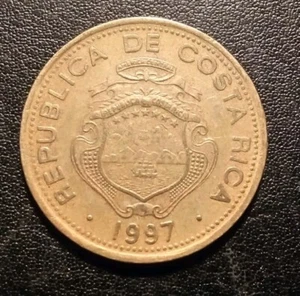 1997 Costa Rica 100 Colones Coin - Picture 1 of 2
