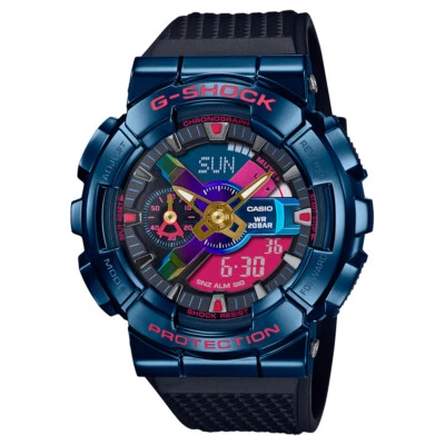 G-Shock City Nightscape Blue IP Rainbow Dial Limited Edition Watch GM-110SN-2A  - Image 1 of 4