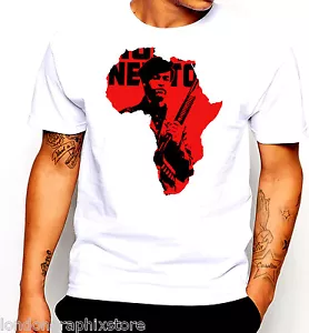 T-shirt Black History Month, Huey P Newton, attivista africana per i diritti civili - Foto 1 di 3
