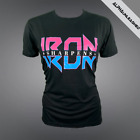 T-shirt noir femme « Iron Strengthens Iron » - T-shirt inspirant pour femme forte