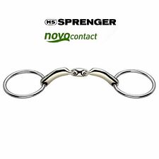 Sprenger Novocontact Loose Ring Snaffle + Lozenge 40456 16mm All Sizes Stocked