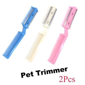 Disassembled Fur Cleaner Pet Hair Trimming Grooming Comb Cat Brush Dog Scissor