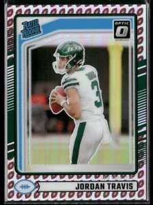 2024 Jordan Travis Donruss Optic Football Emoji Rated Rookie #349 - Picture 1 of 2