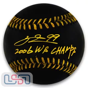 So Taguchi Signed "2006 WS Champs" Official Major League Baseball Black BAS - Picture 1 of 3
