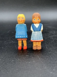 Vintage Lotte Sievers Hahn Dollhouse Doll Germany Hand carved Hansel & Gretel - Picture 1 of 7