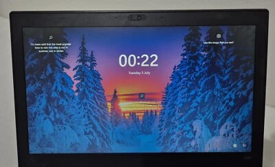 Lenovo X280 Screen Genuine 12.5" FULL ASSEMBLY with Hinges, Webcam - Image 1 of 3