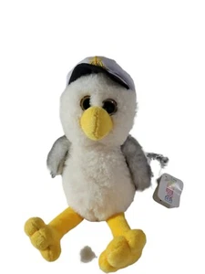 Dollubu white and Grey Penguin with Sailor Hat 8 inch Super Soft Plush NWT - Picture 1 of 4