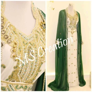 Venta Caftanes Bordados Marroquíes Dubai Elegantes Perfectos para Cualquier Ocasión POR MS - Imagen 1 de 5