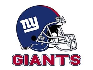 NFL New York Giants Small Static Decal One Size