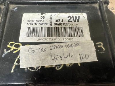 96487565 Suzuki Verona or Chevrolet Epica 2005-2006 ecu ecm computer - Imagem 1 de 4