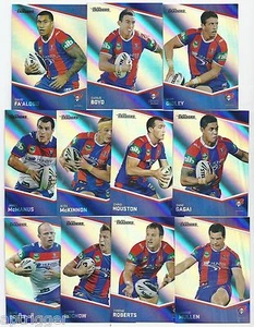 2014 NRL Traders NEWCASTLE KNIGHTS Parallel Team Set - Picture 1 of 1