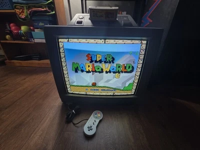 Sistema de consola SHARP SF-1 Nintendo Super Famicom Color TV 21" Crt Foto 1 de 4