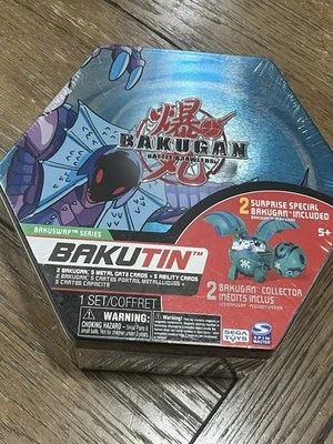 BAKUSWAP SERIES BAKUTIN 2 BAKUGAN TIN BATTLE BRAWLE New Sealed SPIN MASTER 1 SET - Image 1 of 4