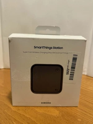 Samsung SmartThings Station 15W Wireless Charging Hub - Black Brand - Image 1 of 4