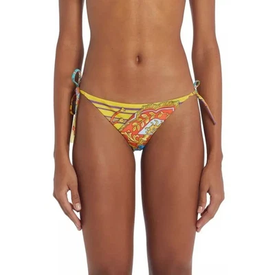 Nuevo con etiquetas Precio de venta sugerido por el fabricante $375 Versace parte inferior de natación para mujer Royal Rebellion talla 4 (L) Foto 1 de 4